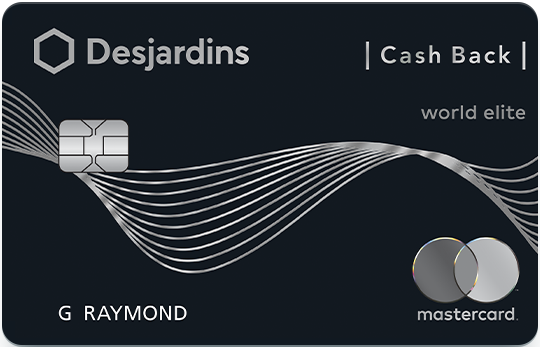 Desjardins Cash Back World Elite Mastercard
